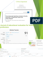 Critical Appraisal: Kelompok 1 Any Fitriyani Cecilia Felicia Chandra Fransiskus Aryo Pratomo
