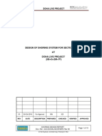 Design of Shoring System For Section 1, 2 & 3 AT Doha Live Project (5B+G+2M+7F)