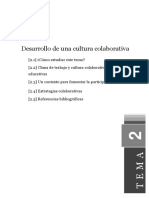 Desarrollo de Una Cultura Colaborativa