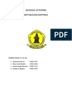 Biokimia Veteriner Metabolism Amphibia