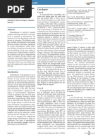 Management of Pneumothorax With Oxygen Therapy A C