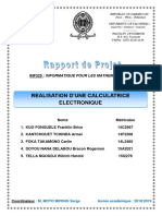 Rapport de Projet