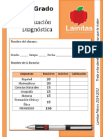 6to Grado - Evaluación Diagnóstica (2014-2015)