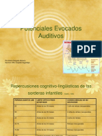 Potenciales Evocados Auditivos: Dra Elena Delgado Moreno Servicio ORL Hospital Vega Baja