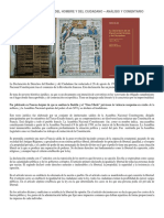 Declaración de Derechos Del Hombre y Del Ciudadano