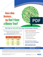 New Business Program Flyer