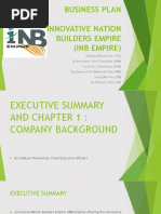 Business Plan Innovative Nation Builders Empire (Inb Empire)