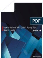 Nokia VPN Client Policy Tool Users Guide