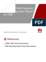 NodeB WCDMA V200R016 Migration Data Configuration Based On CME (Only For BSC6900) ISSUE 1.01