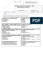 Evaluacion Unidad Alimentacion