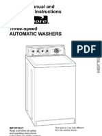 Kenmore Washer Manual