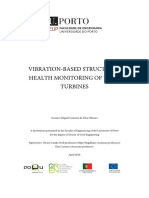 VIBRATION-BASED STRUCTURAL HEALTH MONITORING OF WIND TURBINES Gustavo