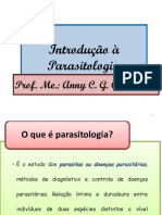 Introdução À Parasitologia