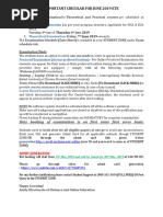 Important Circular June 2019 ETE 115