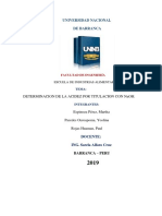 Practica - Analisis Fisicoquimico de La Leche