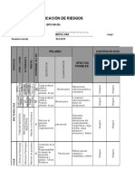 Matriz de Riesgos