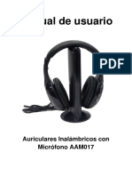 Manual de Usuario AAM017 PDF