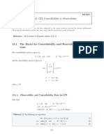 13.1.1 Observability and Controllability Tests For LTI