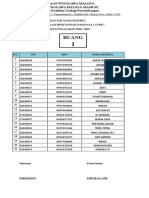 Ruang: Daftar Nama Peserta Ujian Sekolah Berstandar Nasional (Usbn) TAHUN PELAJARAN 2018 / 2019