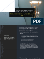 Voltage Compensation: Reyes, Sabaña, Sombrado, Valenzuela and Vivo