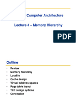 CS 3853 Computer Architecture - Memory Hierarchy