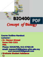 1 Bio400 Sept 2018 Lecture 1 Introduction Sept 3