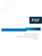 Gender Pay Gap CBI UK Limited April 2018