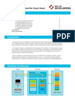 Docker: CLI & Dockerfile Cheat Sheet