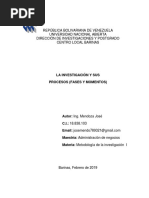 Actividad 2 La Investigacion y Sus Procesos (Fases y Momentos)