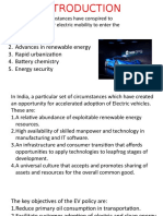 Climatic Change 2. Advances in Renewable Energy 3. Rapid Urbanization 4. Battery Chemistry 5. Energy Security