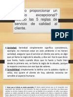 5 Reglas Servicio Al Cliente