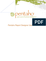 Pentaho Report Designer User Guide