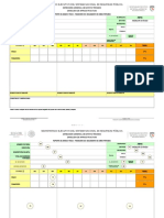 Reporte de Avance Físico - Financiero de Seguimiento de Obra Fortaseg