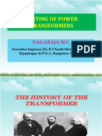 Testing of Power Transformers: Nagaraja.M.C