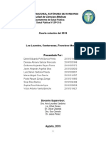 Informe Final Cantarranas 2019