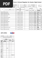 School Form 1 (SF 1) 1