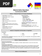 Cyclohexanone MSDS: Section 1: Chemical Product and Company Identification