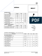 Darlington Transistors BC517: NPN Silicon