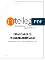 Estandares de Programación Abap v1.5