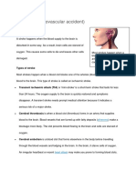 Stroke (Cerebrovascular Accident) : Atheroma