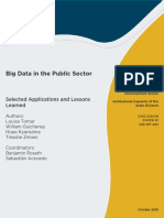 Big Data in The Public Sector Selected Applications and Lessons Learned PDF