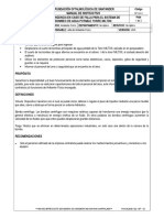 Contingencia Sistema de Bombeo de Agua Potable