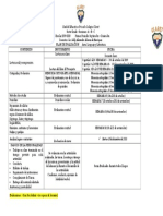 6to Grado. Plan de Evaluacion - Lenguaje.