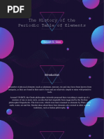 The History of The Periodic Table of Elements: Gwyneth D. Goco