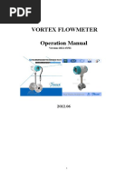 Vortex Flow Meter User Manual