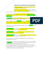 Aspectos Gerais Da Administração e Organizaçoes Como Sistema Aberto