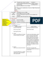 Daily Lesson Plan: I. Learning Objectives