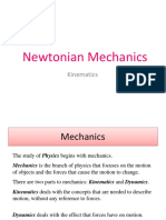 3 - Kinematics