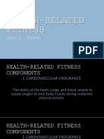 Health Related Fitness