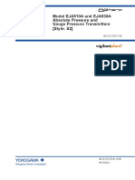 User's Manual: Model EJA510A and EJA530A Absolute Pressure and Gauge Pressure Transmitters (Style: S2)